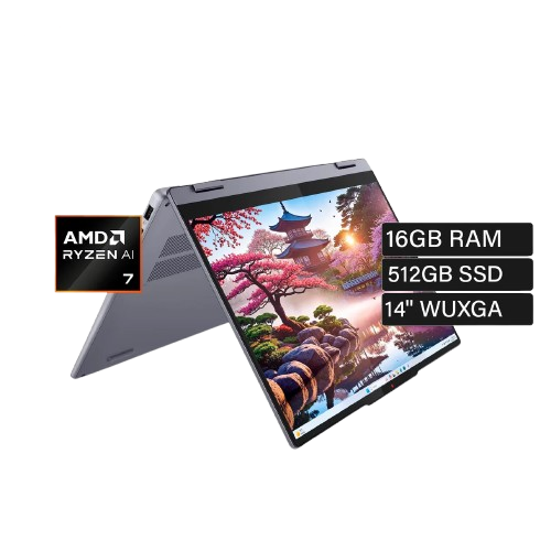 LENOVO IDEAPAD 5 2 IN 1 14AKP10 AMD RYZEN AI 7 350 RAM 16GB SSD 512GB 14 WUXGA TS TOUCH 